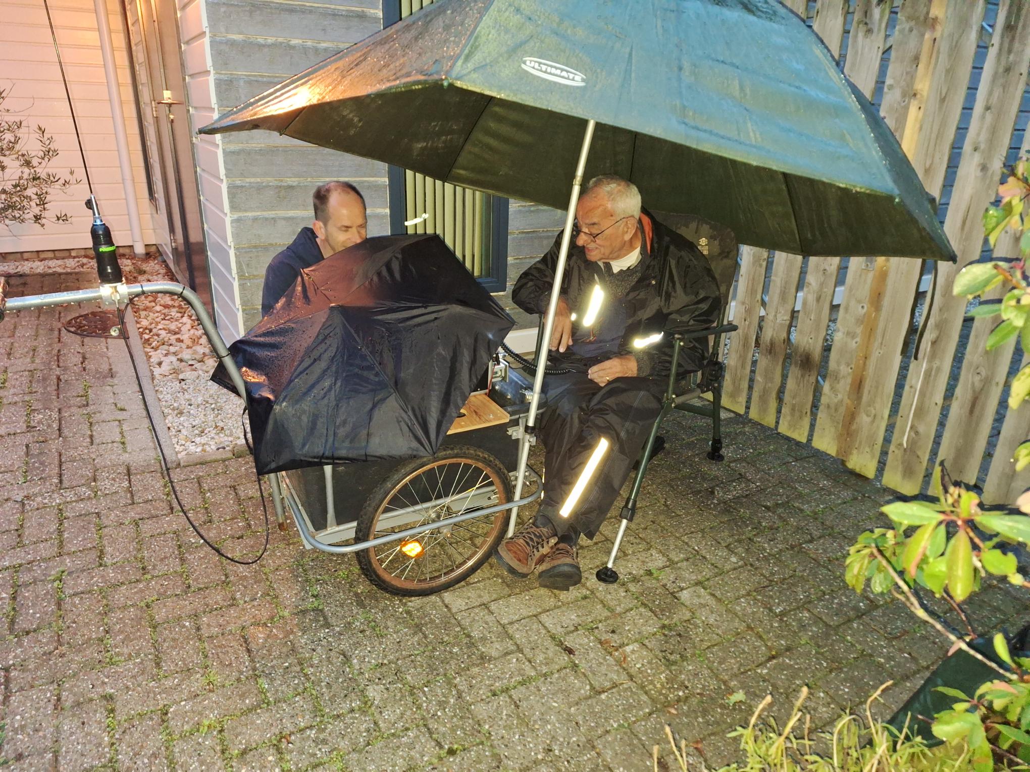 CB 27 MC Vossenclub3bhoek Vos Rien had weer een uitstekende plek uitgekozen zaterdagavond 22 juli 2023.